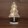 Neon-night Деревянная фигурка с подсветкой Елка на подставке, 14,5х5х30 см 504-028