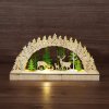 Neon-night Деревянная фигурка с подсветкой Семейство оленей, 30х5х15,7 см 504-026