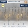 Neon-night Гирлянда Айсикл (бахрома) светодиодный, 6,0х1,5 м, 230В 255-296