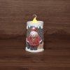Neon-night Керамическая фигурка Свечка со снеговиком, 10.5х9х17.6 см 505-016