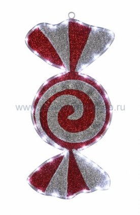Фотография товара 'Neon-night Фигура Карамель бархатная, 60х30 см 514-052'