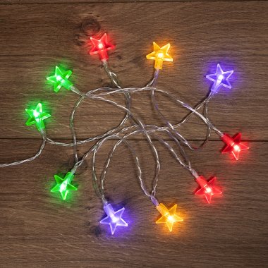 Фотография товара 'Neon-night Гирлянда светодиодная «Звездочки» 1.5 м, 10 LED, 303-090'