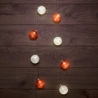 Фотография товара 'Neon-night Тайские фонарики «Магия» 3,5 м, 20 LED, питание 2 х АА (батарейки не в комплекте), 303-088'