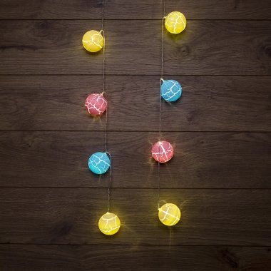Фотография товара 'Neon-night Гирлянда светодиодная Карамельки 1,5 м, 10 LED 303-082'