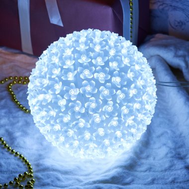 Фотография товара 'Neon-night Шар светодиодный 220V, диаметр 20 см, 200 светодиодов 501-606'