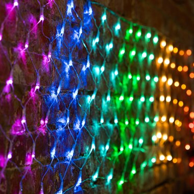 Фотография товара 'Neon-Night Гирлянда-сеть светодиодная 3х0,5 м, свечение с динамикой, поперечными волнами 215-049'