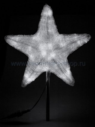 Фотография товара 'Neon-night Акриловая светодиодная фигура Звезда, 80 см, 240 светодиодов 513-485'