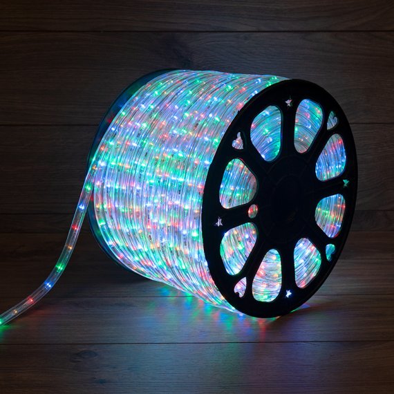 Фотография товара 'Neon-night Дюралайт светодиодный, свечение с динамикой (3W), 220В, 13 мм 121-329'