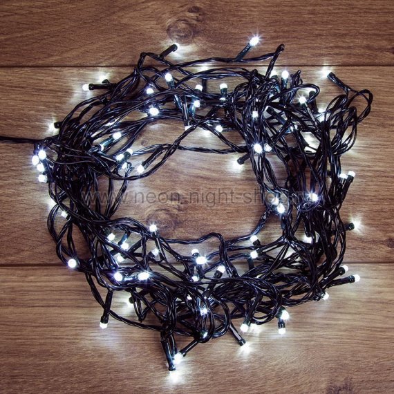 Фотография товара 'Neon-night Гирлянда светодиодная универсальная 100 LED, 10 м, с контроллером 303-103'