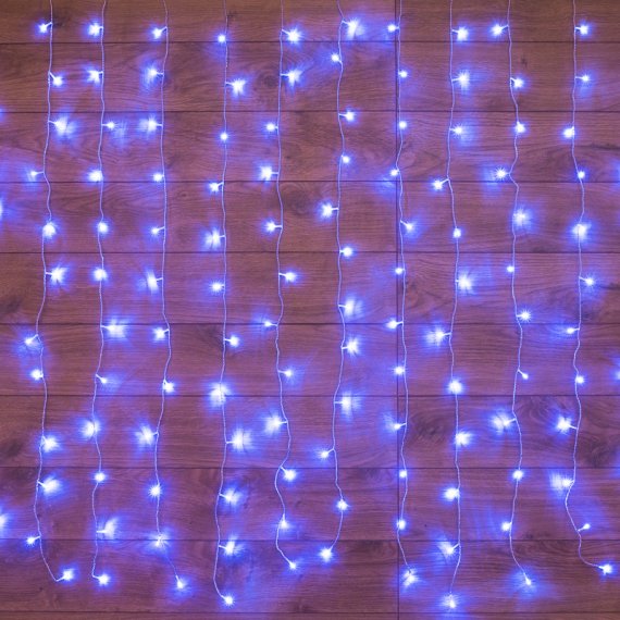 Фотография товара 'Neon-night Гирлянда Светодиодный Дождь, 1,5х1,5 м, 220В 235-033'