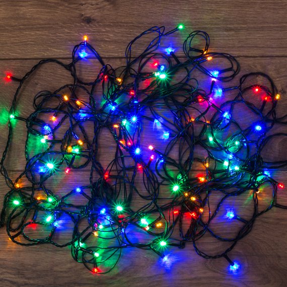 Фотография товара 'Neon-night Гирлянда светодиодная универсальная 300 LED, 15 м с контроллером 303-109'