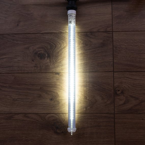 Фотография товара 'Neon-Night Сосулька светодиодная 50 см, 220V, e27, двухсторонняя, 48х2 диодов 256-162'