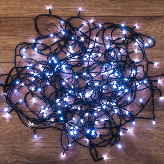 Фотография товара 'Neon-night Гирлянда светодиодная универсальная 120 LED белые, 12 м 303-104'
