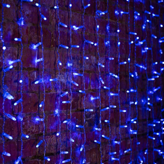Фотография товара 'Neon-night Гирлянда Светодиодный Дождь, 2х3 м, постоянное свечение, 220В 235-153'