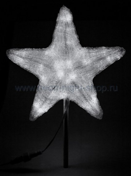 Фотография товара 'Neon-night Акриловая светодиодная фигура Звезда, 80 см, 240 светодиодов 513-485'